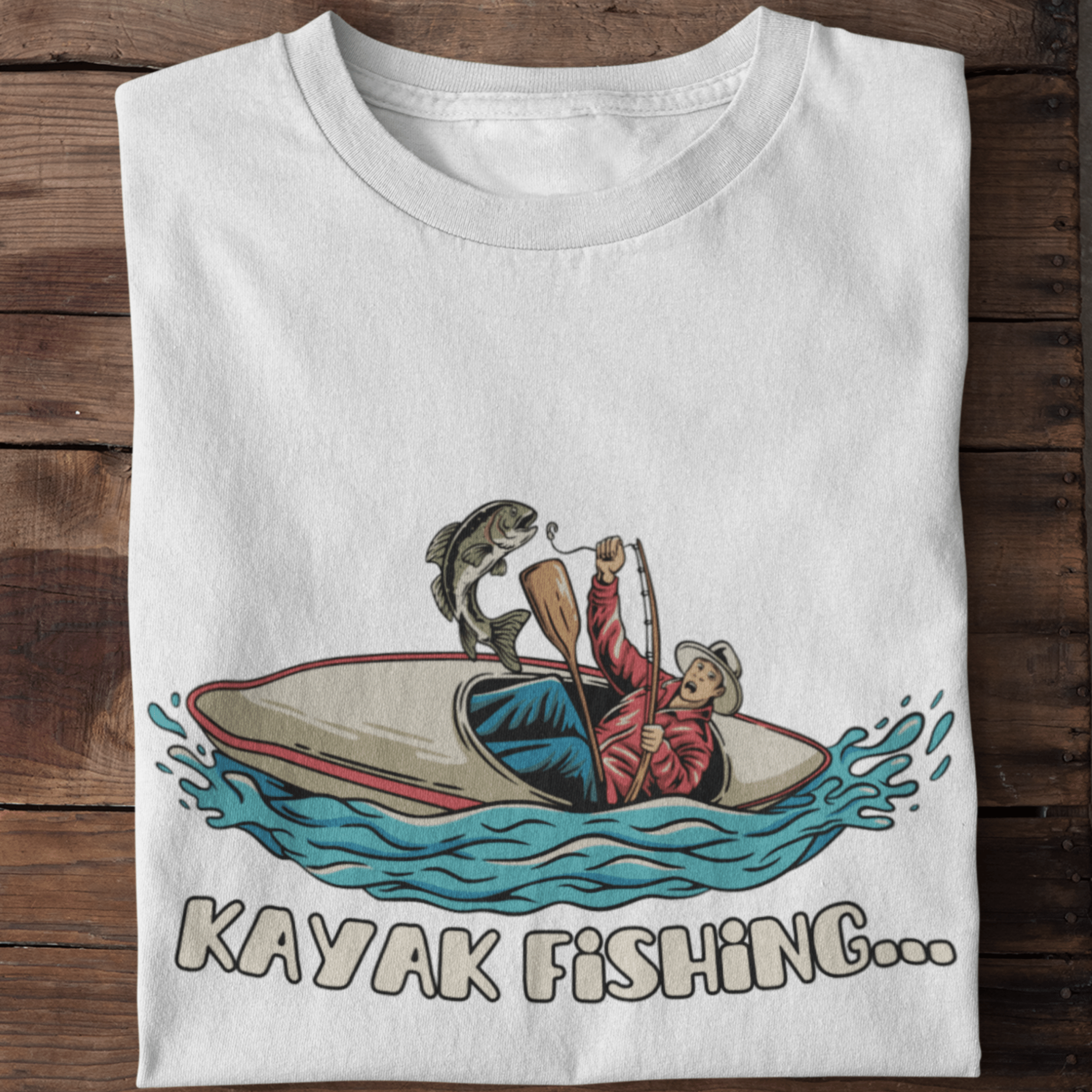 Kayak Fishing...T-Shirt