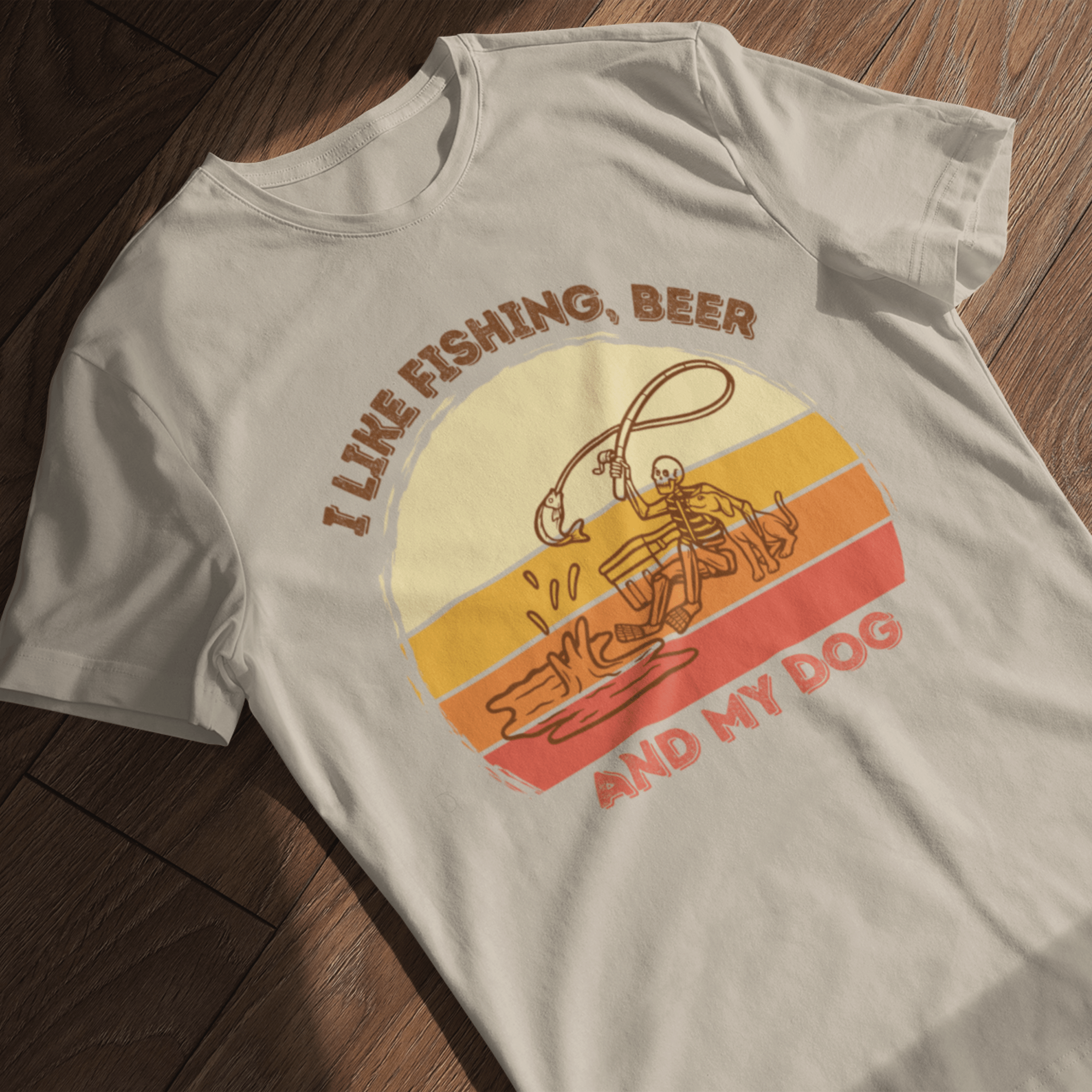 I like Fishing, Beer and My Dog T-Shirt