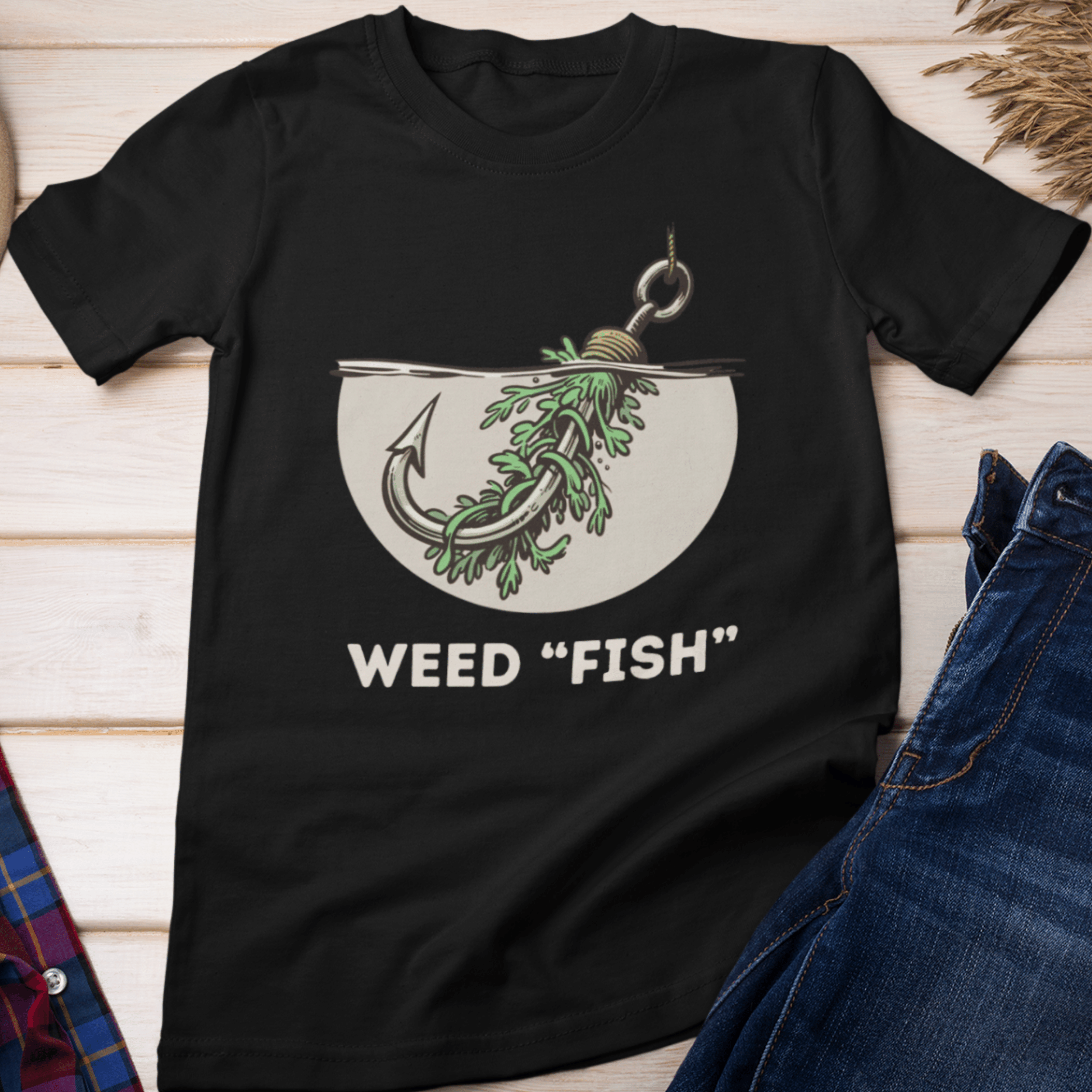 Weed Fish T-Shirt