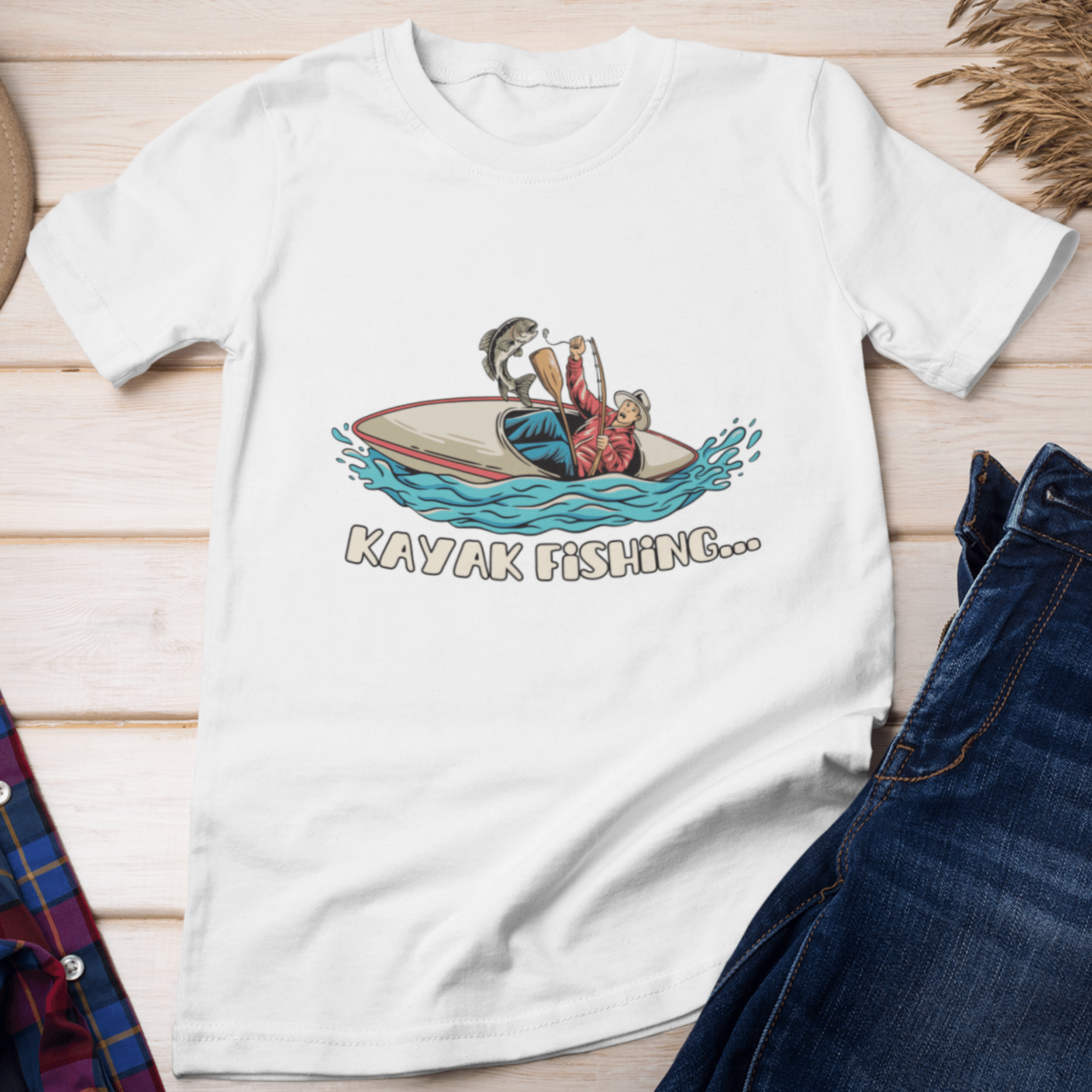 Kayak Fishing...T-Shirt