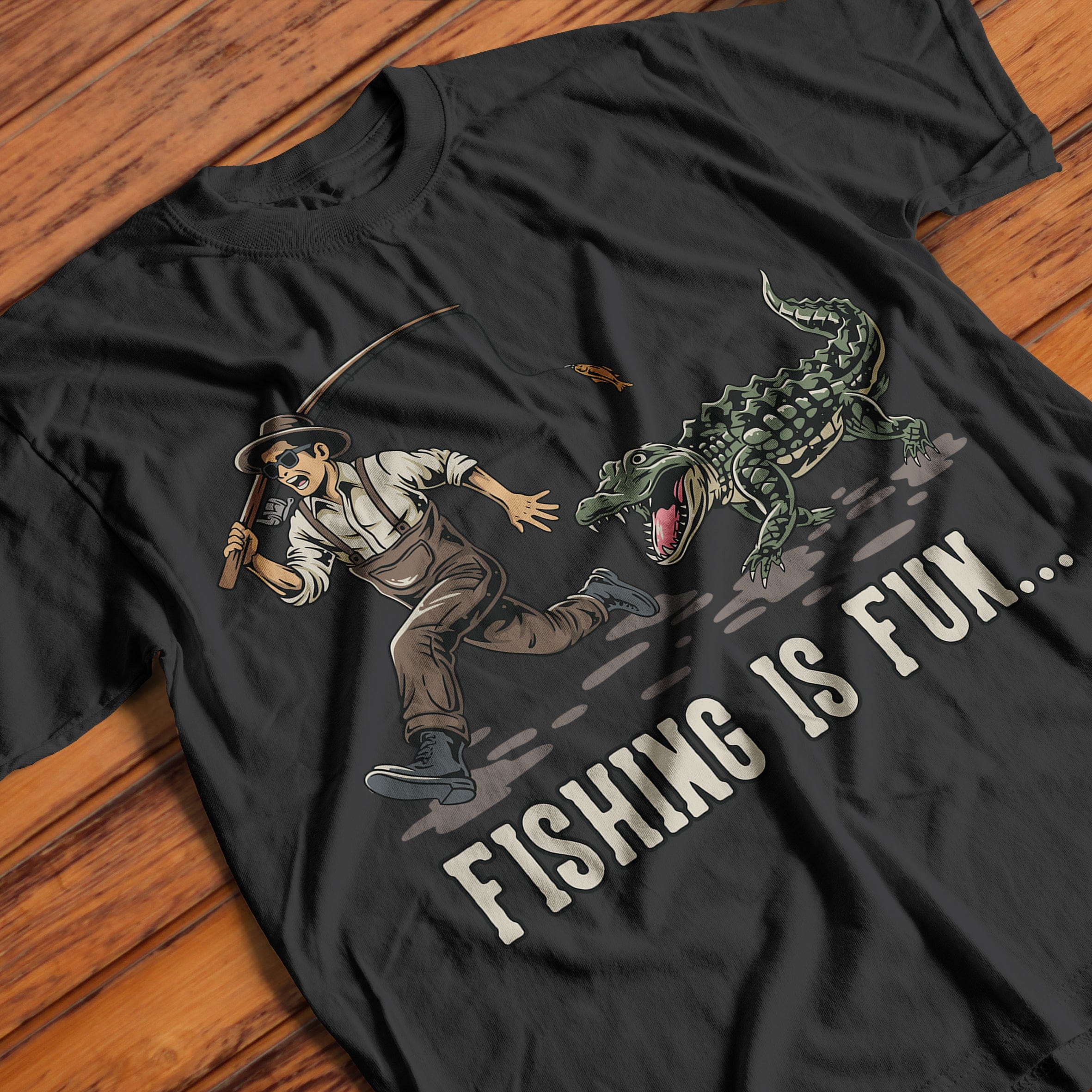 Fishing Is Fun...Gator Bait T-Shirt