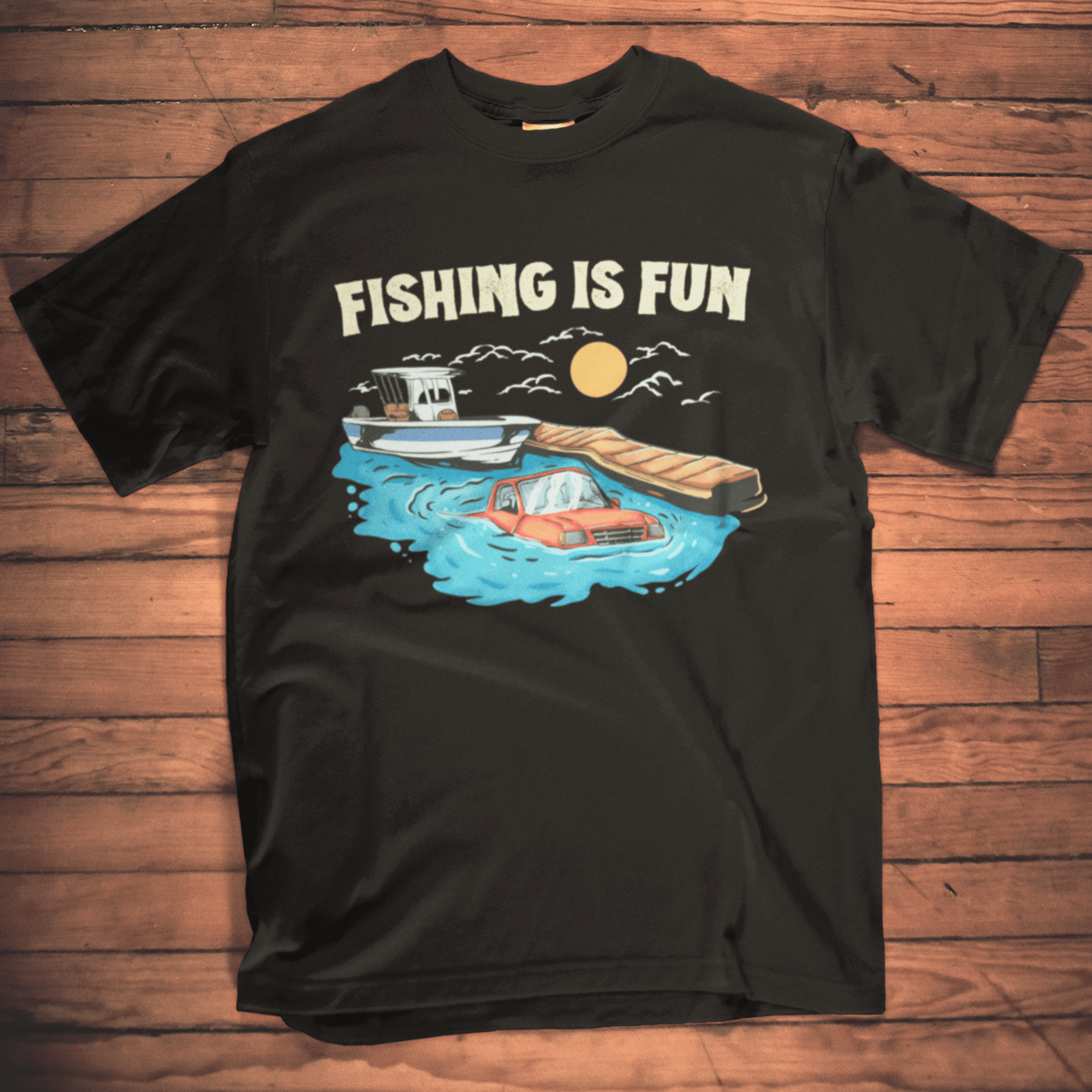 Fishing is fun...Boat Ramp Fail T-Shirt