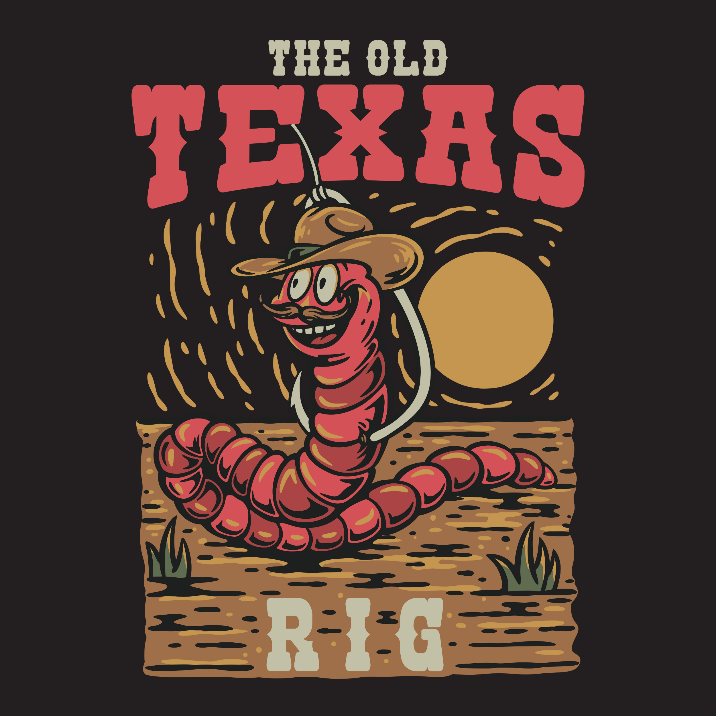 The Old Texas Rig Hoodie